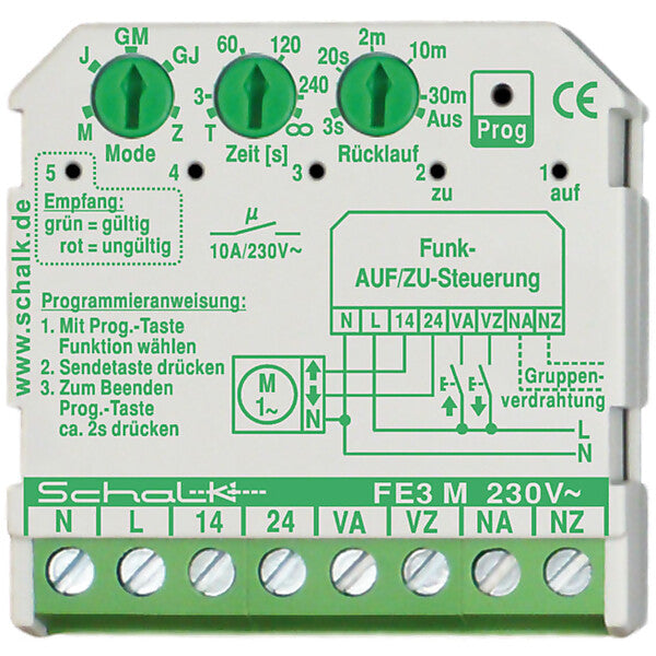 Schalk Funkschaltsystem FE3 M (230V AC)